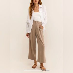 NWT Z Supply Farrah pants, XS. Iced coffee.